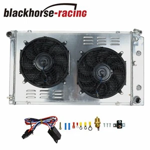 3 Row Radiator+Shroud+Fan+Relay Kit 161 For 1973-1986 Chevy/GMC C/K C10 C20 C30 - Picture 1 of 12