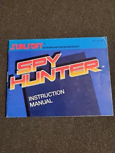 Spy Hunter NES Nintendo Instruction Manual Only - Picture 1 of 5