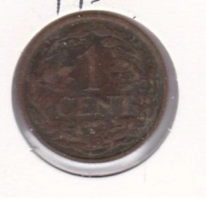 Netherlands One Cent Coin 1931 Good Condition Circulated - Picture 1 of 2