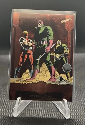 2024 Marvel Metal Universe Avengers Wrecking Crew #191 Cobre Foto 1 de 2