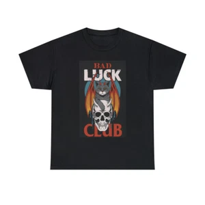 Camiseta Bad Luck Club Cat Skull - Imagen 1 de 13