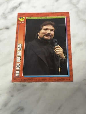 Cartão Million Dollar Man #21 Wwf 1996 - Imagem 1 de 2