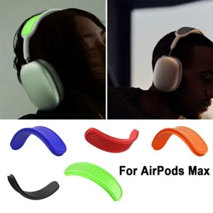 Wireless Headset Headband Silicone Headband Cover Cushion For Airpods Max - Picture 1 of 16