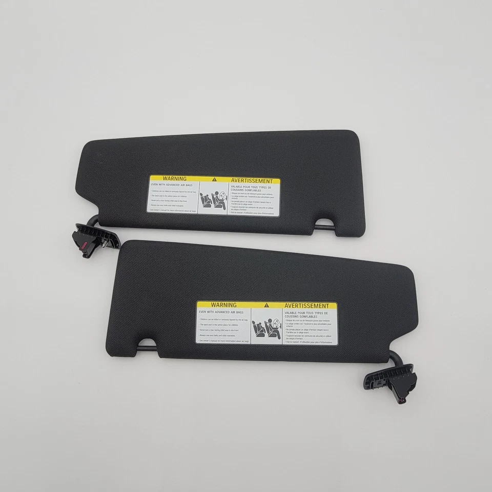 2022 - 2025 BMW iX I20 PAIR LEFT RIGHT DRIVER PASSENGER SUN VISOR SUNVISOR SET - Image 1 of 4