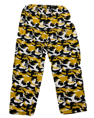 Missouri Tigers MIZZOU Mens Sleep Pants Pajama Bottoms Size Large Camouflage Cover