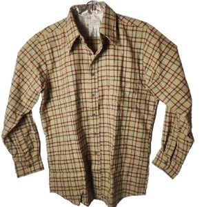 Country Classics By Lord Jeff Herren L Wolle Button Down Langarm Streifen Hemd - Bild 1 von 4