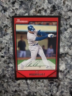 2007 Bowman - #200 Alex Rodriguez Yankees - Image 1 of 2