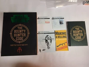 INCOMPLETE Star Wars The Bounty Hunter Code Boba Fett Mandalorian Vault Edition - Picture 1 of 24