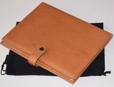 iPad / Galaxy Tablet Folder RRP £145  English Crafted Leather Gift 10.1 Screen - Image 1 of 4