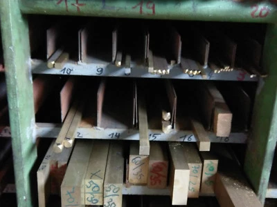 Messing CuZn39Pb3 Flach Flachstange Flachmaterial 20x8 mm MS58  *Länge wählen* - Bild 1 von 4