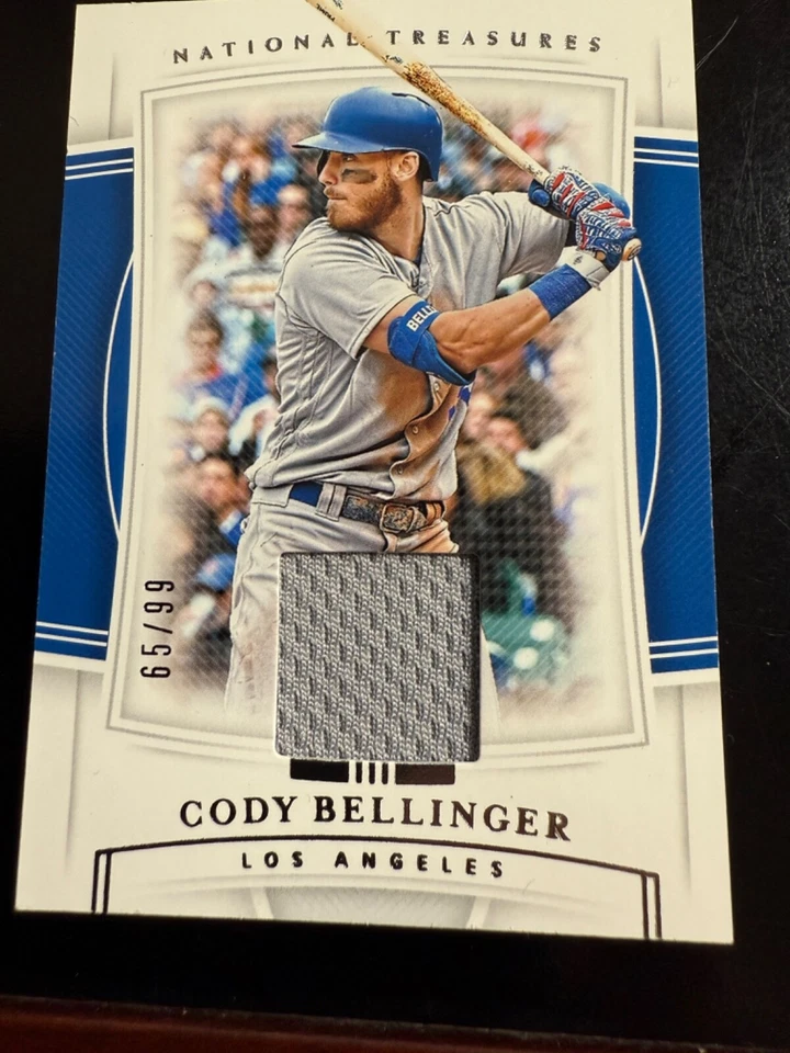 2020 Panini National Treasures - #83 Cody Bellinger /99 - Image 1 of 2