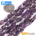 Freeform Nugget Amethyst Beads for Jewelry Making Strand 15 Natural Gemstone