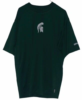 Michigan State Spartans Team Starter Athletic Shirt Men's Large Forest Green - Image 1 of 2