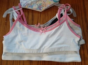 NWT SWEET 'N SASSY set of 5 Beginner Sport Bras Girl Size SMALL 30 OR LARGE 34 - Picture 1 of 6