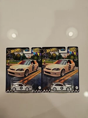 Honda Civic Type R Ek9 2024 Hot Wheels Premium Boulevard All Stars 99 - Paquete de 2  Foto 1 de 4