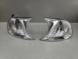 NEW GENUINE TYC BMW E46 COUPE CABRIO TURN INDICATOR FRONT PAIR 6904307 & 6904308 - Picture 1 of 17