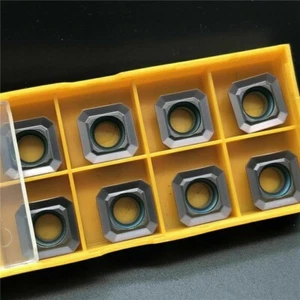 10pcs SEKT1204AFN-FK SEKT43AFN-FK CNC Carbide Milling Inserts for KM12 - Picture 1 of 5