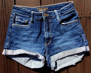 JCPENNEY Junior Jr Arizona blaue Damenjeans Shorts ~ Größe 7 ~ RN #93677 - Bild 1 von 5