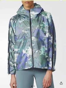 Giacca oversize leggera ADIDAS STELLA MCCARTNEY taglia XS riflettente run bloom - Foto 1 di 13