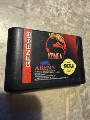 Mortal Kombat (Sega Genesis, 1993)  - TESTED Video Game Acclaim - Image 1 of 4