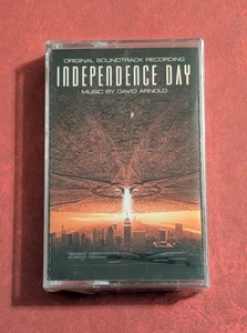 Independence Day Movie Soundtrack - Arnold (1996 Cassette) 90s ID4 - New Sealed - Picture 1 of 3