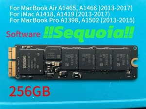 256GB SSD for 2013 2014 2015 MacBook Air A1465 A1466 MacBook Pro A1502 A1398 - Bild 1 von 1