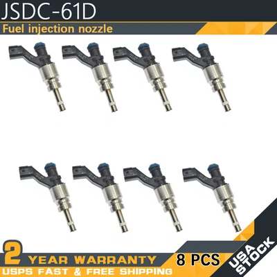 8pcs Fuel Injector JSDC-61D For Isuzu FTR NPR-HD NPR-XD NQR NRR FVR 8982545062 - Image 1 of 4