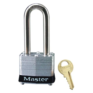 MASTER LOCK 3LHBLK Lockout Padlock,KD,Black,1-1/4"H 5T816 - Picture 1 of 1