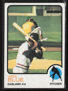 1973 Topps #430 Vida Blue (crease) (VG) - Picture 1 of 2