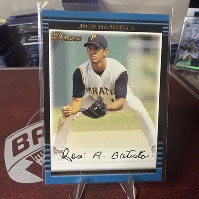 2002 Bowman - Jose Bautista #421 Gold (RC) - Image 1 of 4