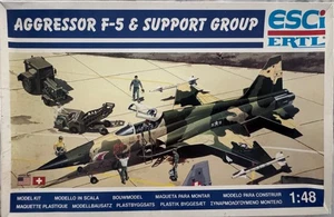 ESCi ERTL Aggressor F-5 & Support Group 1:48 Scale Model Kit - Bild 1 von 14