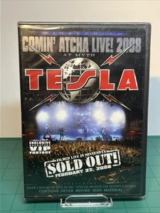 New And Sealed TESLA Comin' Atcha Live! 2008 at Myth Nightclub MINNESOTTA DVD - Picture 1 of 7