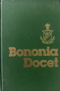 Bononia Docet Bologna Teaches by Steven R Christensen Hardcover 1979 Kappa Sigma - Bild 1 von 3