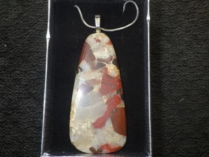 Beautiful Pudding Stone Necklace - Picture 1 of 2