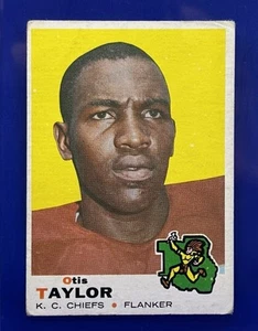 1969 Topps #191 Otis Taylor Kansas City Chiefs - Imagen 1 de 2