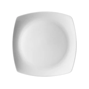 Aurora Square 8.375" Salad/Dessert Plate, Set of 6, White - Picture 1 of 2