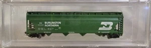 Atlas N Scale Burlington Northern 4 Bay Centerflow Covered Hopper Car BN 460020 - Picture 1 of 7