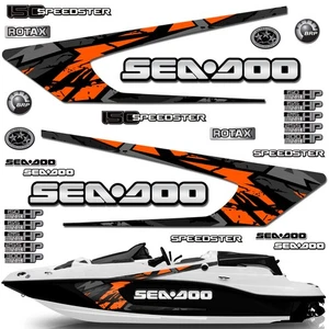 Decal Graphics Stickers for SEA DOO 150 SPEEDSTER 2003-2013 DESIGN 1 O - Picture 1 of 3