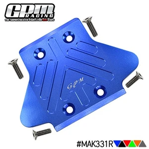 GPM Alu Rear Chassis Protection Plate For ARRMA 1/8 Kraton 6S Outcast Senton - Picture 1 of 15