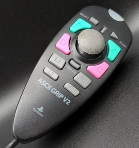 PS1 PS2 ASCII Grip V2 Controller Pad getestet PlayStation Japan Import - Bild 1 von 8