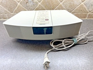 BOSE Wave Radio Model AWR1-1W AM/FM Clock W/Cord, LCD not working; POWERS ON! - Picture 1 of 6