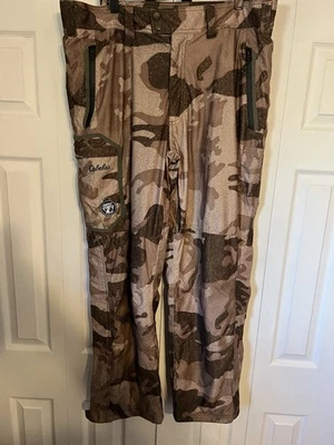 Cabela’s Alaskan Guide Softshell Waterproof Insulated Pants - Outfitter Camo  40 - Image 1 of 4