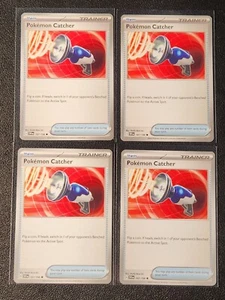 4x Pokemon Catcher 187/198 card Scarlet & Violet common NM - Picture 1 of 1