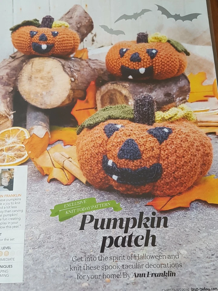 PARCHE CALABAZA PARA HALLOWEEN - Revista Extraíble (G) Foto 1 de 1