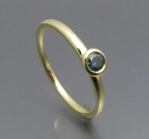 REIF-DESIGN - BRILLANT VORSTECKRING / VERLOBUNGSRING RING - 585 GOLD - Bild 1 von 6