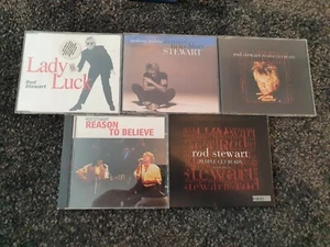5 X Rod Stewart CD Singles Bundle All Mint - Imagen 1 de 12