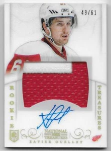 13/14 NATIONAL TREASURES ROOKIES RAINBOW AUTOGRAPH PATCH Xavier Ouellet #49/61 - Picture 1 of 1