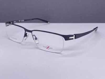 Charmant Eyeglasses Frames men woman Angular Black Large L Titan XL ZT19802 Np - Image 1 of 4