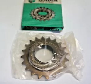 RUOTA LIBERA PIGNONI LEADER FILETTATO 1V BICICLETTA CITTA' DEI TAURUS 18 D RETRO - Foto 1 di 4