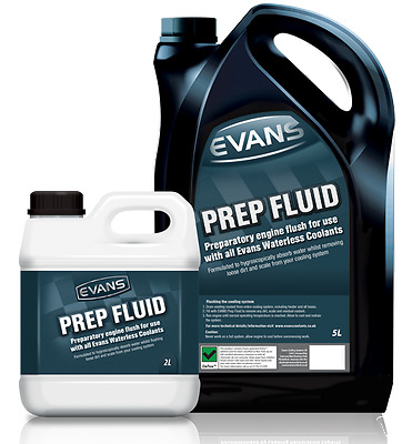 Evans Waterless Coolant - Kühlflüssigkeit - Prep Fluid Bundle Pack 5 + 2 Ltr. • 82.50€